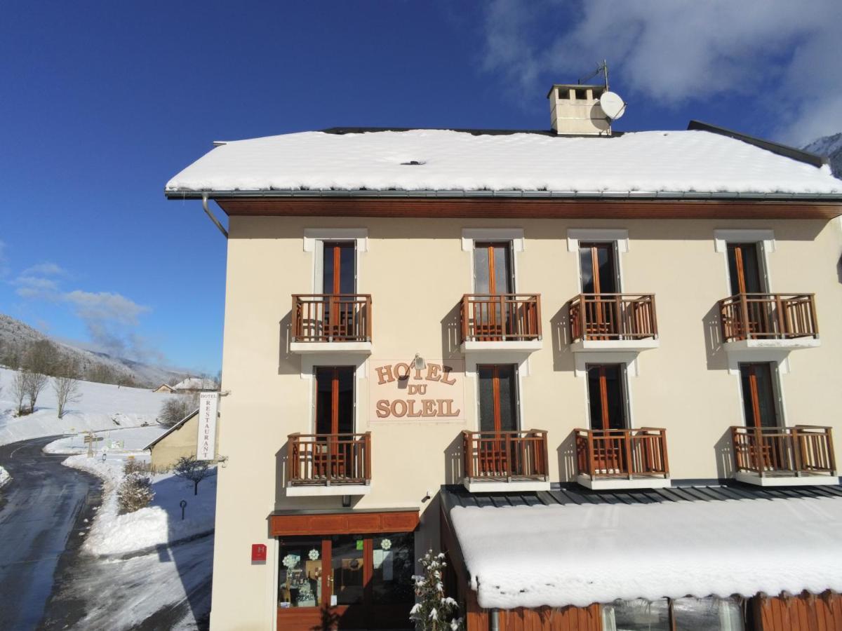 Hotel Du Soleil Aillon-le-Jeune Exterior foto