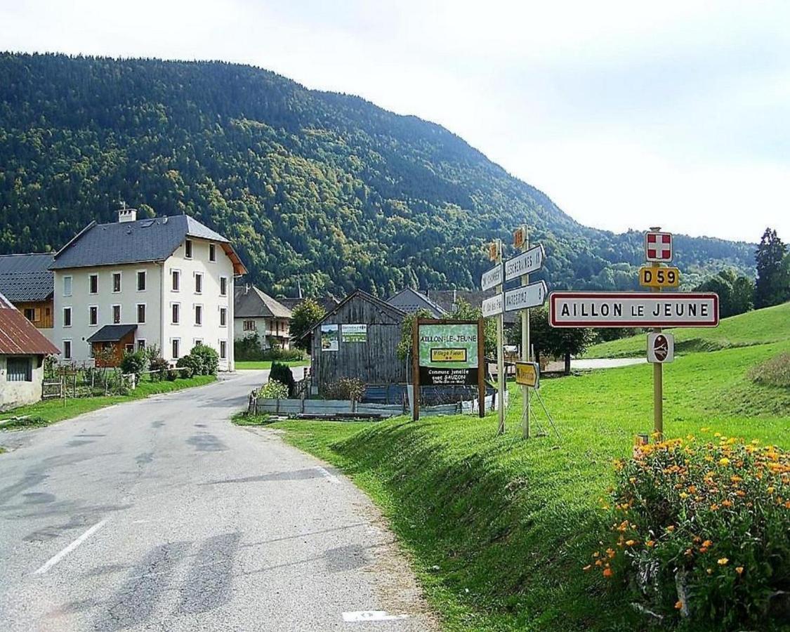 Hotel Du Soleil Aillon-le-Jeune Exterior foto